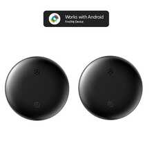 兼容安卓系统的AirTag替代品，全球定位器，支持“Find Hub”APP，蓝牙追踪器，GPS追踪器，宠物防走失报警器，汽车定位器，远程精准追踪，一键呼叫设备，电池续航时间长，适用于老人、宠物、汽车、钥匙、包包等，防丢提醒及追踪，仅限安卓系统。