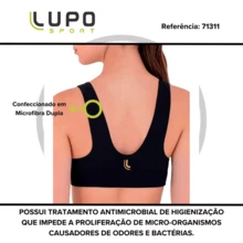 LUPO Top Lupo Sport ATACK II High Support Quick Drying - Black - View 6