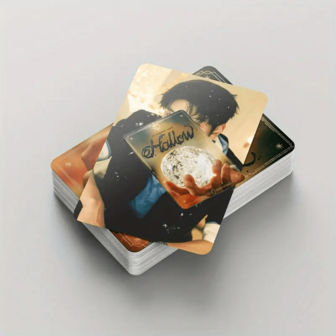 Mini caja de tarjetas LOMO DIY con pegatinas, adecuada como regalo ideal para el Día de la , despedida, aniversario, Año Nuevo o felicitación