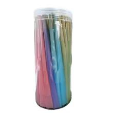 200/100/50/30 件天然预卷锥形卷烟纸 - 1- 1/4 卷纸超薄慢燃烟筒带尖头/管 - 喇叭管卷烟纸适用于节日/情人节礼物和吸烟配件、父亲节礼物