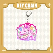 Biscuit Run, Biscuit Kingdom Acrylic Keychain, Cartoon Pattern, Car Key Chain Pendant, Key Chain, Key Ring, Bag Charm, Special Gift For Friends