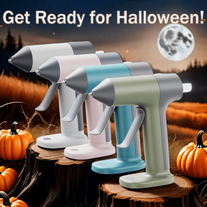 Tilswall 50 W Hot Glue Gun for DIY Art, Home Repairs ithium Electric Hot Melt Glue Gun, Handmade Mini Rechargeable Quick Heat Glue Pen, Heat Insulation High Adhesive Strong-4 Colors