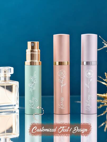 Personalized Bridesmaid/Mother Of The Bride Perfume Bottle, Elegant Travel Perfume Bottle, Customized Perfume Atomizer, Bridal Party Gift, Perfume, Couple Gift, Bridesmaid Gift, Wedding Gift, Perfume Atomizer, Creative Party Gift, Bridal Party, Mother's Day Gift, Gift For Girlfriend, Gift For Her, Party Gift, Bridesmaid Invitation