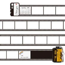 Personalized Photo Keychain, Customized Keychain With Text, Customized Name Keychain, Movie Film Keychain, Mini Photo Album, Keychain - Multicolor-i Love You - View 18