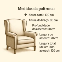 Sofa Cover For 1-Seater Armchair, Daddy's Armchair - Burgundy - View 2