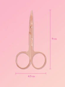 TDANCE 1pc Professional Stainless Steel Scissors, For Tape And Eye Patch Preparation