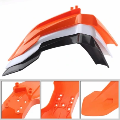 1 st universal motorcykel framskärm för KTM 65 SX EXC XC SXF XCW EXCF 2018 plastplatta motocross modifierade delar