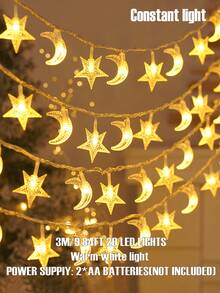 1.5m//6m 圣诞老人与雪人户外装饰灯串，卡通圣诞老人与雪人 LED 仙女灯，适用于圣诞树、派对、卧室墙壁装饰、电池供电、房间装饰圣诞装饰圣诞灯卧室装饰家居装饰派对装饰节日圣诞礼物感恩节圣诞树装饰饰品 - 彩色 - 查看 24