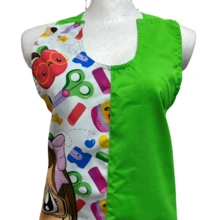 Apron For Teachers And Educators: Exclusive Designs - Mint Green - View 5