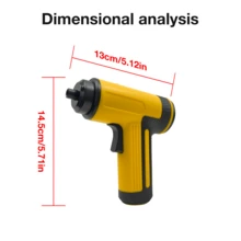 SUBY Cordless Screwdriver Set, 32-In-1 Electric Screwdriver, 1500mAh Battery, Max Torque 5N.M, Type-C Fast Charging, Suitable For Home Disassembly And Assembly - Yellow - View 3