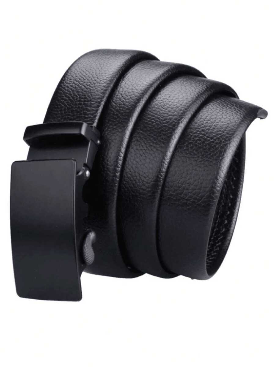 1pc Men's Belt, Business And Casual Men's Waist Belt, Classic, Fashionable And Casual Waist Belt