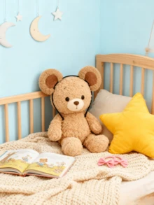 1 pieza/2 piezas Diadema con orejas de oso marrón adorable y ajustable, diadema con orejas de oso, adecuada para fiestas de disfraces, fiestas de noche, maquillaje, lavado de cara, accesorios para el cabello de mujer, diadema para atar, disfraz de Halloween (Debido a las diferencias en la iluminación de la toma y los parámetros de la pantalla de la cámara, puede haber ligeras diferencias de color en el producto) - Multicolor - Ver 9