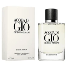 Giorgio Armani Acqua Di Gio 男士淡香水喷雾 EDP 香水 1 盎司/30 毫升 3.3 盎司/100 毫升 3.4 盎司/100 毫升 持久优雅奢华永恒经典精致男友丈夫父亲兄弟生日毕业派对旅行露营户外学校校园旅行节日周年纪念夏季秋季万圣节夏季精选夏季必备夏季经典海洋风格 - EDP - 查看 8