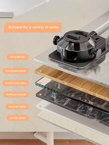 1 Giá đỡ vòi sen chịu lực cao, có thể điều chỉnh 360°, không cần khoan, kèm móc, giá đỡ vòi sen tự dính, phù hợp với phòng tắm lát gạch và đá cẩm thạch, lý tưởng cho gia đình và khách sạn, dễ lắp đặt, tiết kiệm không gian, giá đỡ vòi sen cầm tay gắn tường, phụ kiện phòng tắm - Nhiều màu - Xem 10