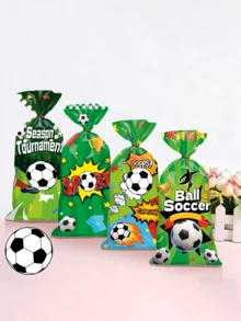 50 قطعة أكياس هدايا لحفلة كرة القدم، أكياس بلاستيكية، أكياس تغليف هدايا OPP، أكياس تغليف هدايا بموضوع رياضة كرة القدم، ديكورات حفلة مشجعي كرة القدم، لوازم حدث رياضة كرة القدم، ديكورات حدث كأس العالم لكرة القدم، ديكورات حفلة عيد الميلاد، لوازم حفلة الزفاف، هدايا حفلة استحمام العروس، هدايا مواليد، هدايا حفلة استحمام الطفل، ديكورات الحفلات، أكياس تغليف الهدايا، أكياس توزيع الهدايا، لوازم تغليف الهدايا