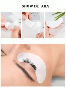 1000 Piezas por caja, 20D, Grosor 0,05 mm, 8-18 mm, Rizo C/D, Extensiones de pestañas con abanico premontado, con 10 Piezas de almohadillas para extensiones de pestañas y 10 Piezas de cepillos para pestañas, Suave y natural, Fácil de transportar, Pestañas postizas hechas a mano, Para fiestas y viajes, Navidad