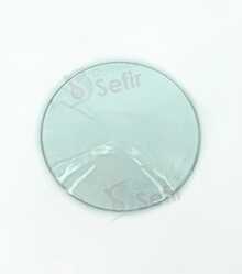 Platito Redondo de Vidrio Transparente (100mm) - Multicolor - Ver 6