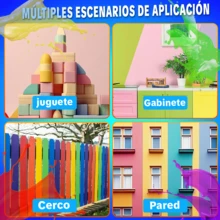 Pistola Para Pintar Pulverizador De Pintura Con 2 Baterías 800ml - Azul - Ver 6