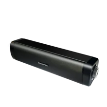 COLORFUL 7 色 T2202 蓝牙音箱有线 RGB 多媒体电脑台式笔记本电脑低音炮扬声器 - 2202 黑色 - 查看 1