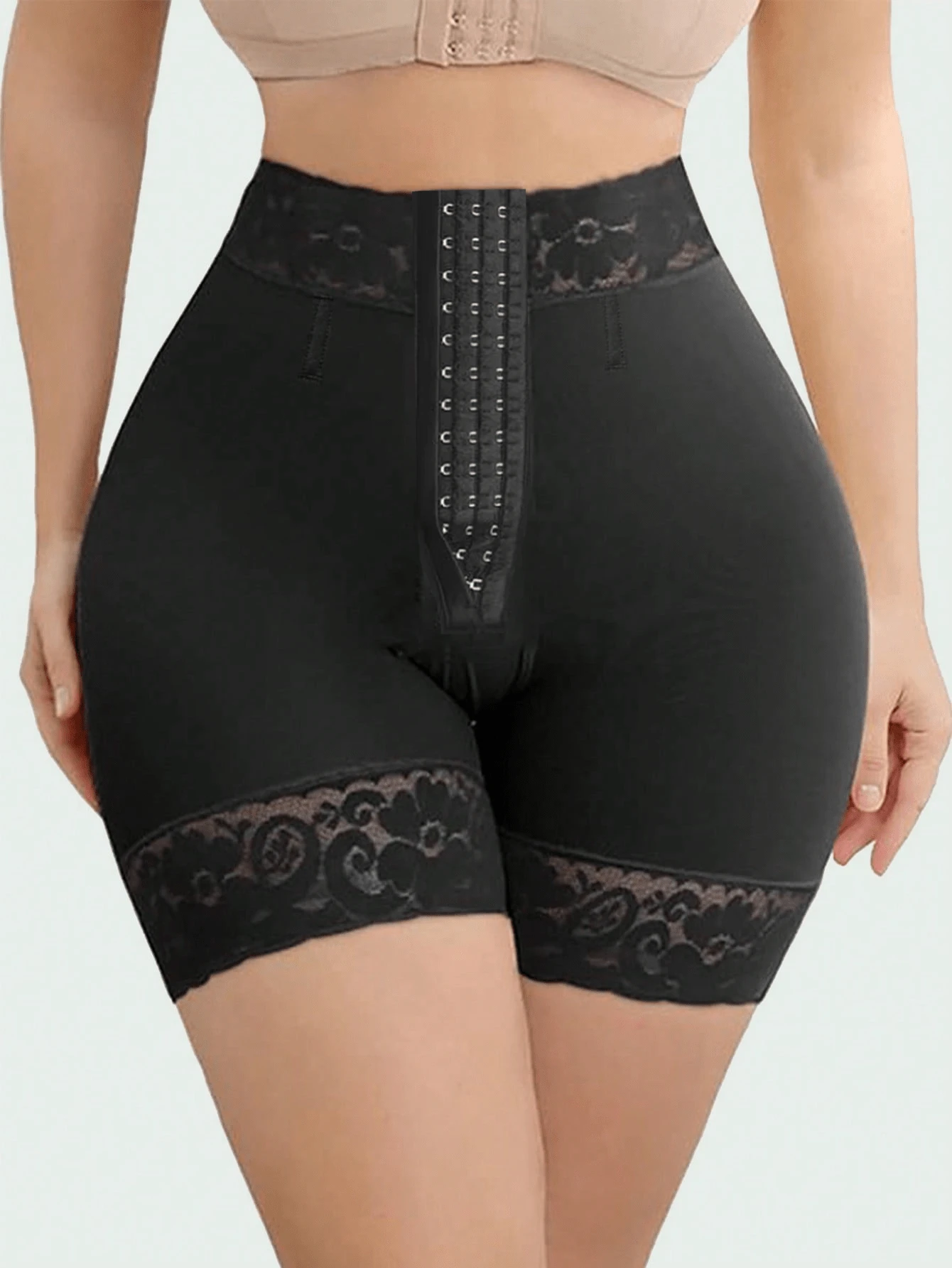 1pc Women Shapewear Shorts, High Waist Slimming Tummy Control Panties, Suitable For Various Occasions Or Sports