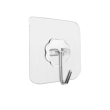 Punch-Free Kitchen Storage Rack, Bathroom Storage Rack, Behind-The-Door Keychain, Clothes Hanger, Small Item Storage Rack - Multi-Slot Entry Storage Rack, Suitable For Keys, Glasses And Small Items, Durable Plastic Black Smooth Surface, Easy Installation Modern Home Decoration, Non-Marking And Non-Damaging Wall Sticker