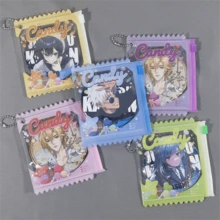 1pc Candy Badge Holder Prop Badge Storage Display Pendant Doll Zipper Storage Bag, Birthday Christmas Gift - Perfect Gift - Multicolor - View 1
