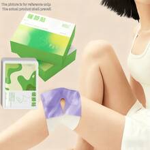 Knee Patch/Waist Patch/Turmeric Foot Patch/Neck Warmer, Pure Chinese Herbal Ingredients: Artemisia, Salvia, Corydalis, Chamomile, Notopterygium, Ginger, Angelica, Clove, Sappanwood, Szechuan Lovage, Centella, 5-7 Hours Continuous Heating, Average Temperature 49°C, Plant Extract, Warm And Comfortable, And Odorless - Multicolor - View 3