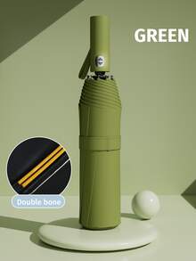 High-Quality 24-Rib Automatic Tri-Fold Design Umbrella, Windproof, Unisex, One-Click Open, Travel & Outdoor Umbrella, Casual Style, Canopy, Sturdy Ribs, Daily Commuters, Umbrella For Rain Windproof Strong, Umbrella For Rain Strong, Umbrella For Rain Cane, Umbrella For Women, Umbrella From Rain, Spring Summer Picks, Brides Maid Gifts, Room, Bedroom Decor, Bedroom Decor, Beach, Travel, For Men, For Women, Vacation,Cute Stuff - Multicolor - View 20