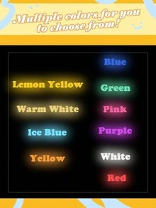 1pc Customized Neon Sign, Can Personalize With Your Name Or Message, Bright And Durable LED Lights, Suitable For Wall Hanging Or Tabletop Display, Perfect For Home, Office, Studio Or Christmas Party Decor, Also A Creative Gift For Friends, Family And Holidays - Multicolor - View 5