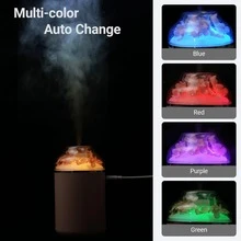 1pc Mini Humidifier, Aroma Diffuser, USB Car Aroma System, Humidifier For Room,Cool Mist,Cute Desktop Decor With Mood Light, Help Improve Air Quality And Sleep For Home, Office, Living Room, Kitchen, Bathroom,Humidify Air, Keep Fresh, And Relax Body And Mind(USB Powered Usage) - White - View 9
