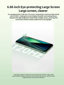 Xiaomi Redmi 14C 智能手机 | 6GB RAM + 128GB ROM | 6.88 英寸 HD+ 90Hz 显示屏 | 13MP AI 双摄像头 | 5160mAh 电池 | 18W 快速充电 | 4G LTE 双卡 | 侧面指纹 | HyperOS | 全球版本 - 綠色 - 查看 4