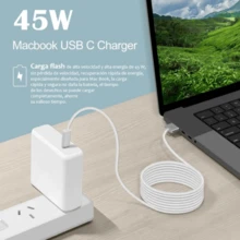 Conector en forma de T del cargador de 45 W (trasero central) 2012-2016 A1435-1436 A1465-1466 - Tipo de Enchufe A USA (110-127V) - Ver 2