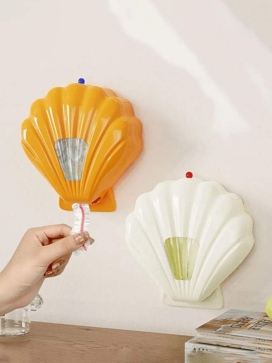 Hängende Aufbewahrungsbox, wandmontierte Plastiktüten Aufbewahrungsbox, Müllbeutel Organizer, leicht zugänglicher wandmontierter Küchen Aufbewahrungsbehälter mit Deckel und Auszugsmechanismus, perfekt für Küchen Organisation und Haushaltszubehör.