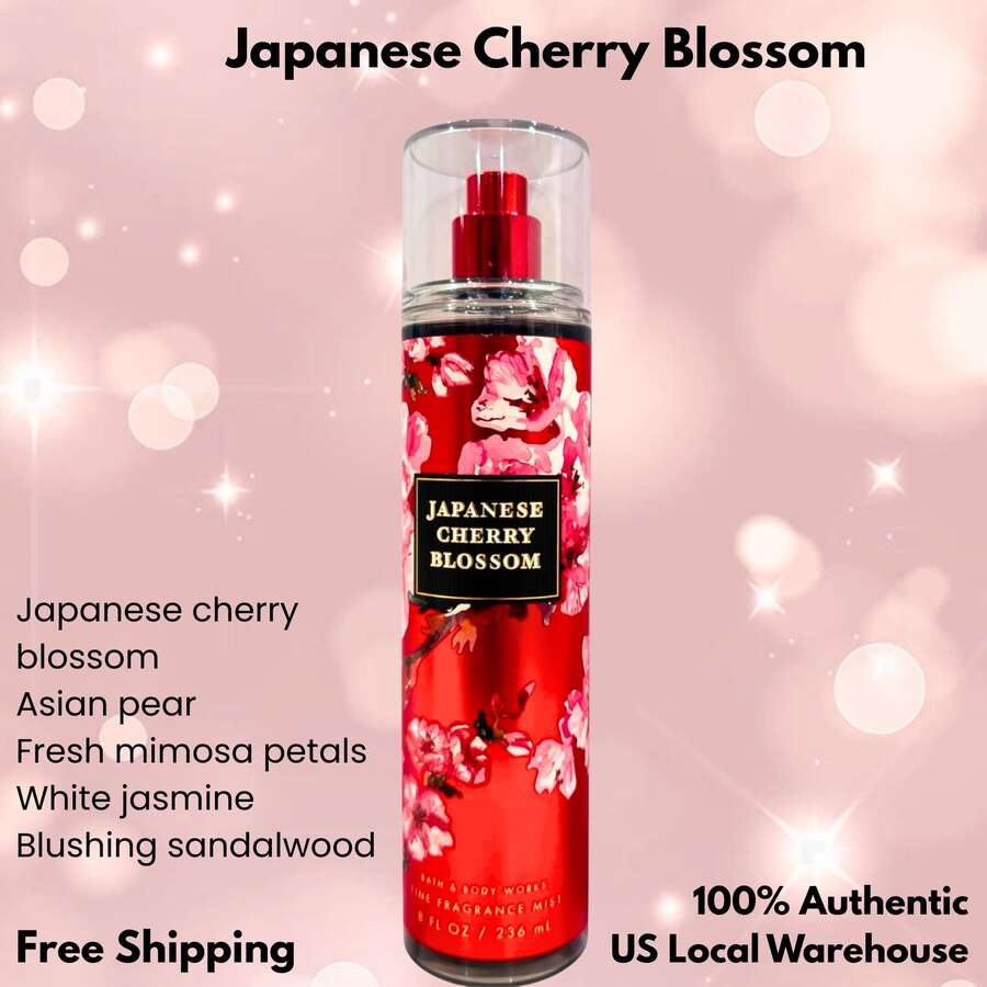 Bath & Body Works Bath And Body Works BBW Fine Fragrance Body Mist - Japanese Cherry Blossom - View 1