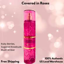 Bath & Body Works Bath And Body Works BBW Fine Fragrance Body Mist - Covered in Roses - View 4