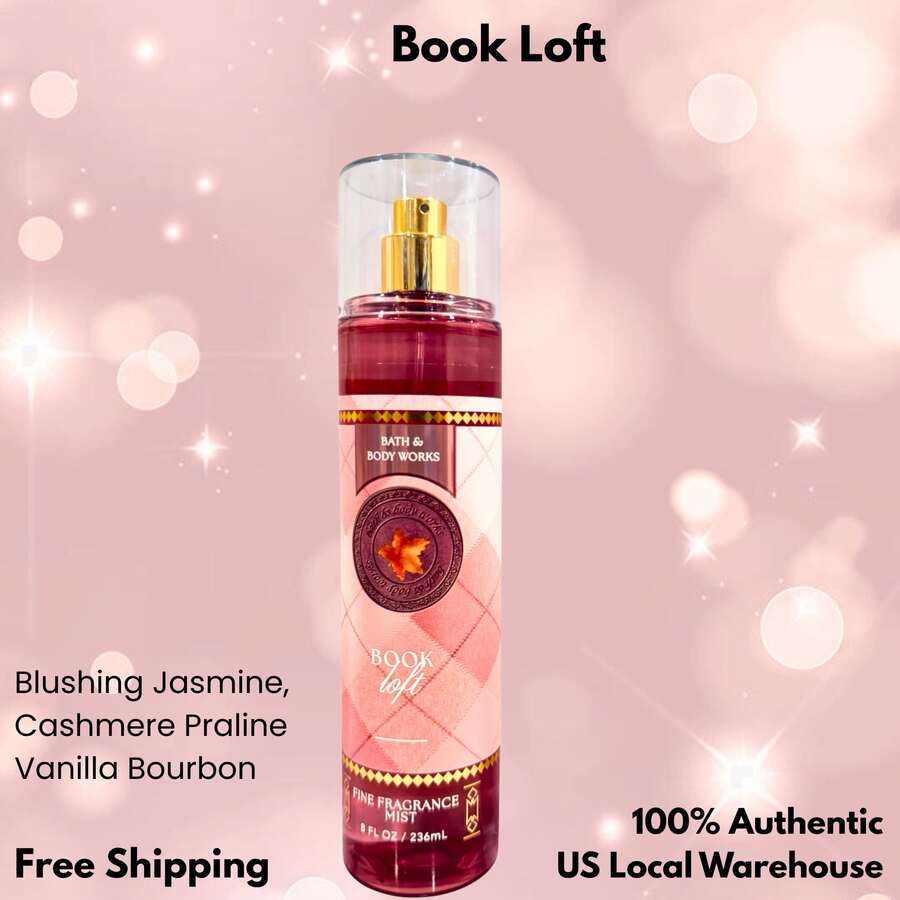 Bath & Body Works Bath And Body Works BBW Fine Fragrance Body Mist - Book Loft - View 1