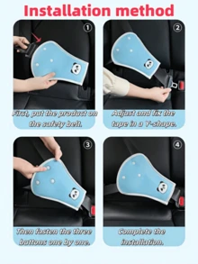 Car Seat Belt Clip, Children's Car Buckle, Webbing Buckle, Seat Buckle, Anti Stretch Neck And Abdomen, Seat Belt Limit Clip, Car Seat Belt Stop Adjustment Clip,Car Seat Belt Adjustment Anchor, Anti Pinch Neck And Shoulder Protection Limiter, Belly Protection Auxiliary Non Child Safety Seat,1set Car Safety Belt Adjuster & Positioner, Prevent Neck Choking, Adjust Child Safety Seat Shoulder Strap, Comfortable, Suitable For All Seasons - Multicolor - View 8