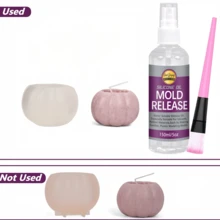 150ml/300ml Mold Release Spray - Release Agent For Professional Silicone For Resin Casting, Candle Wax And 3D Molds | High Temperature Resistant, Quick Drying Non-Stick Formula - White - View 4