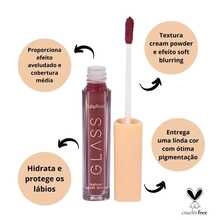 Ruby Rose Glass Soft Blur Liquid Lipstick Blur Effect & Natural Shine - BG05 - View 4
