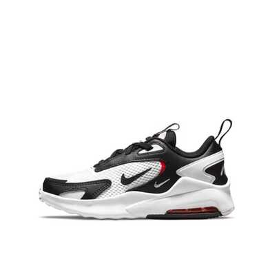  Nike Air Max Bolt Comfortable And Versatile Sports Casual Shoes For Children And Young Children, Simple, Non-Slip And Wear-Resistant Low-Top Running Shoes In Black And White