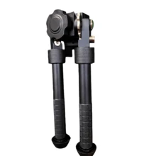 Multifunctional Outdoor Tactical Tripod, Foldable, Retractable, Rotatable V8 Tripod, Tactical Elastic Metal Dual-Leg Stand, Photography Tripod - Multicolor - View 14