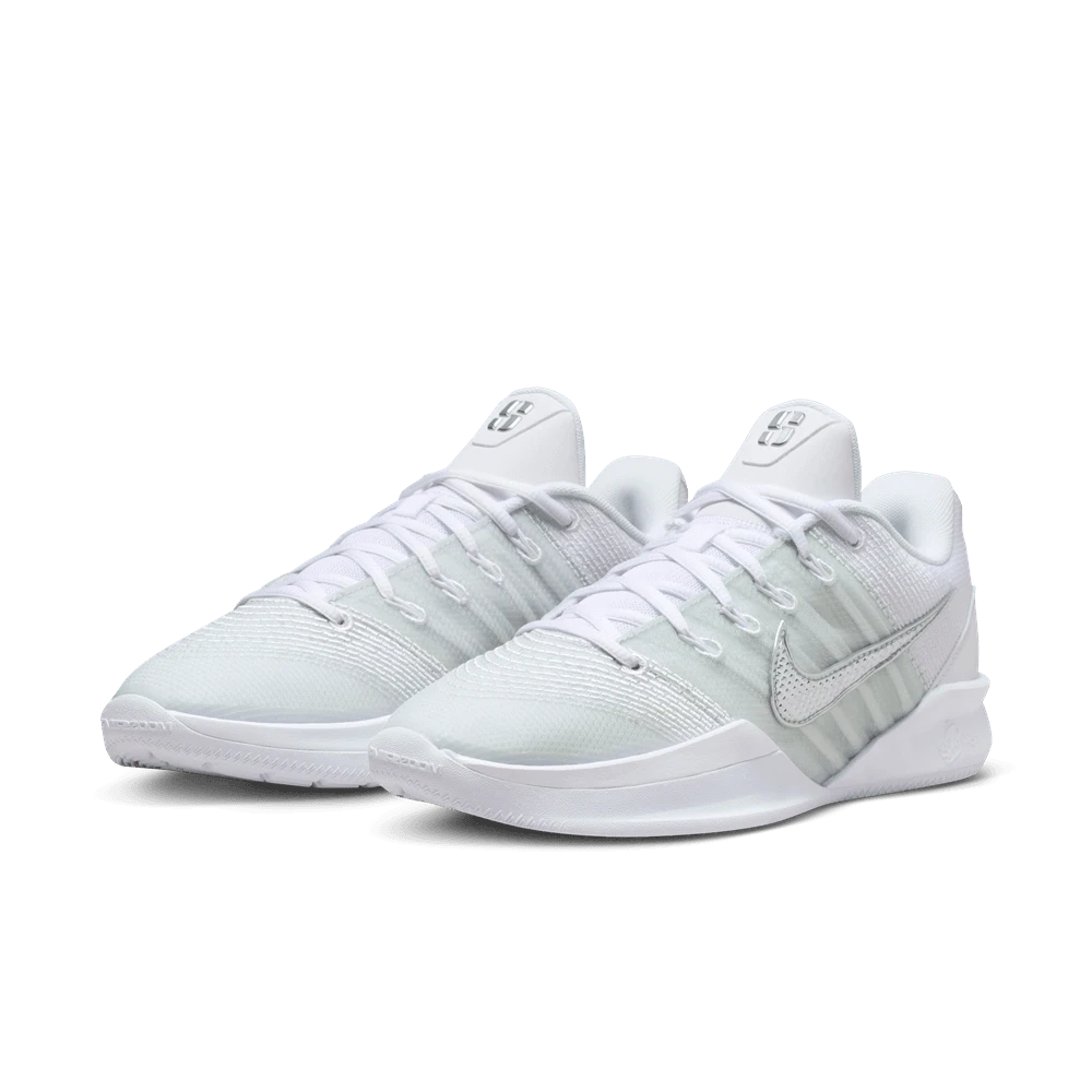 Nike Sabrina 3 - Zapatillas de baloncesto unisex cómodas, color blanco y verde, HF2882-101 - Blanco - Ver 1