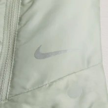 Zip Up Quilted Sports Vest Down Jacket - Green - View 5