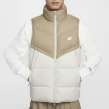 Men 1pc Letter Graphic Zipper Vest Down Jacket - Color - View 5