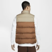 Chaqueta deportiva acolchada Nike AS M NK SF WR 650-D FLD VEST para hombres FB8184-248