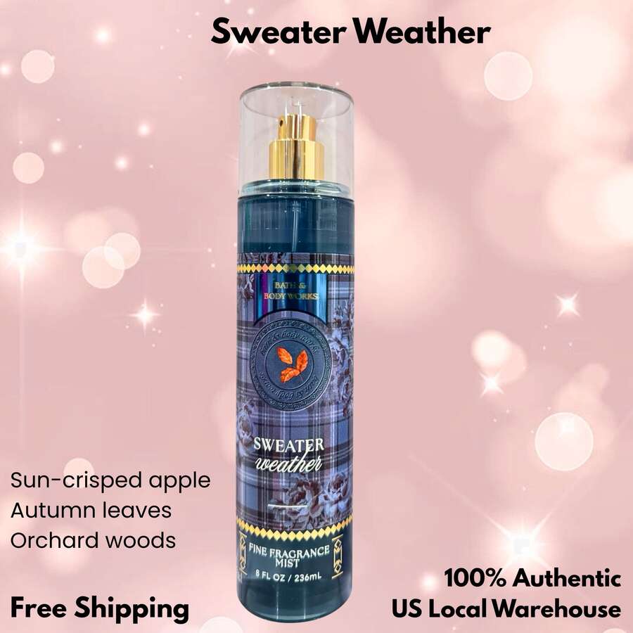 Bath & Body Works Bath And Body Works BBW Fine Fragrance Body Mist - Sweater Weather - View 1