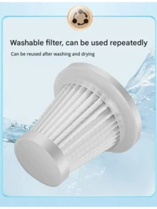 Cordless Handheld Vacuum Cleaner, Stick & Handheld 2-In-1 Design, High Power, Strong Suction, Removes Dust & Pet Hair, USB Rechargeable, Lithium Battery Powered, Ergonomic Handle, Ideal Home Cleaning Gift For Mother Or Wife, Dust Collector | Modern Vacuum Cleaner | Portable Vacuum | Car Vacuum - Multicolor - View 11