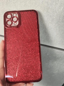 Suitable For Glitter Apple 16promax Phone Case, Fairy 15pro Transparent Soft-Edge Simple 13 Fine Glitter Protective Case X