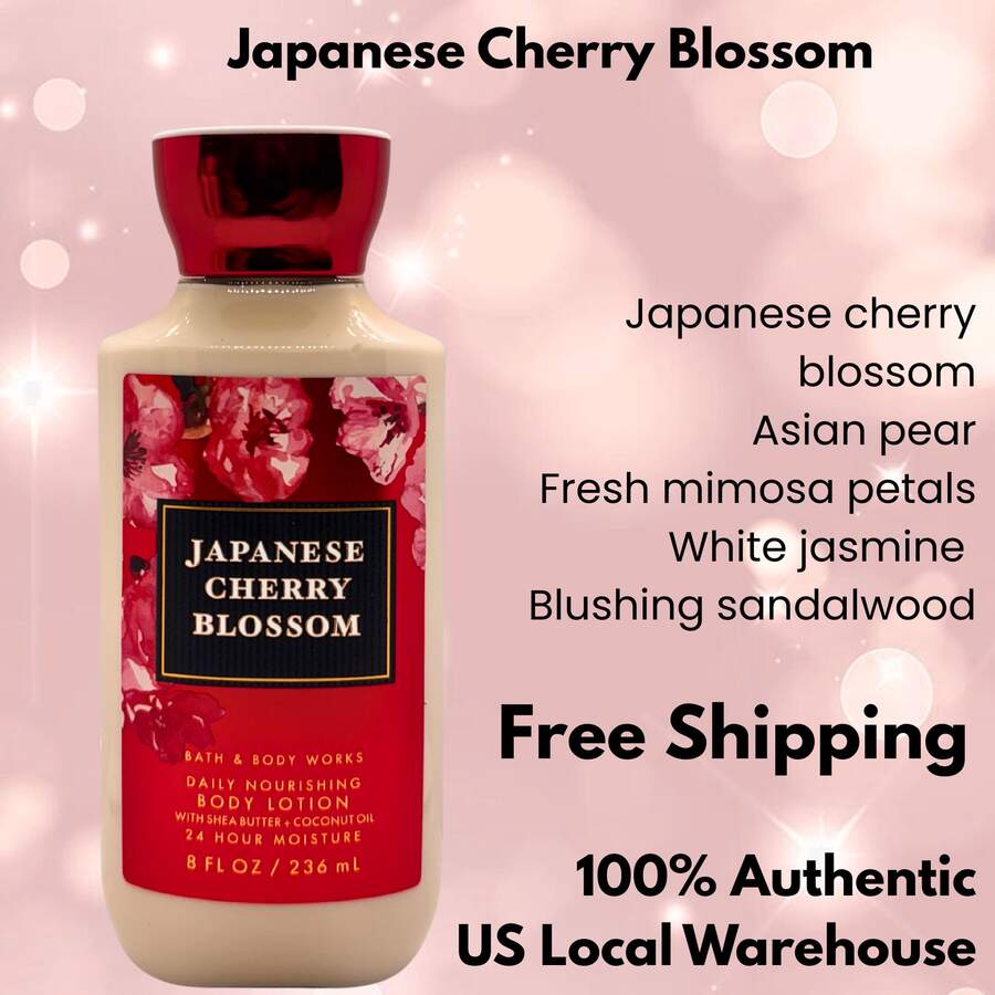 Bath & Body Works Bath And Body Works BBW Body Lotion 8oz - 日本櫻花 - 查看 1