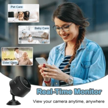 Portable Camera, Clip-On Security Camera, Mini & Micro Camera, HD Smart Camera, Wireless Home Security Camera, Outdoor Sports Camera, Built-In WiFi (2.4GHz Only, Not Compatible With 5G), Real-Time Viewing, 480P Resolution, Supports 128GB TF Card Storage (TF Card Not Included) - Multicolor - View 11